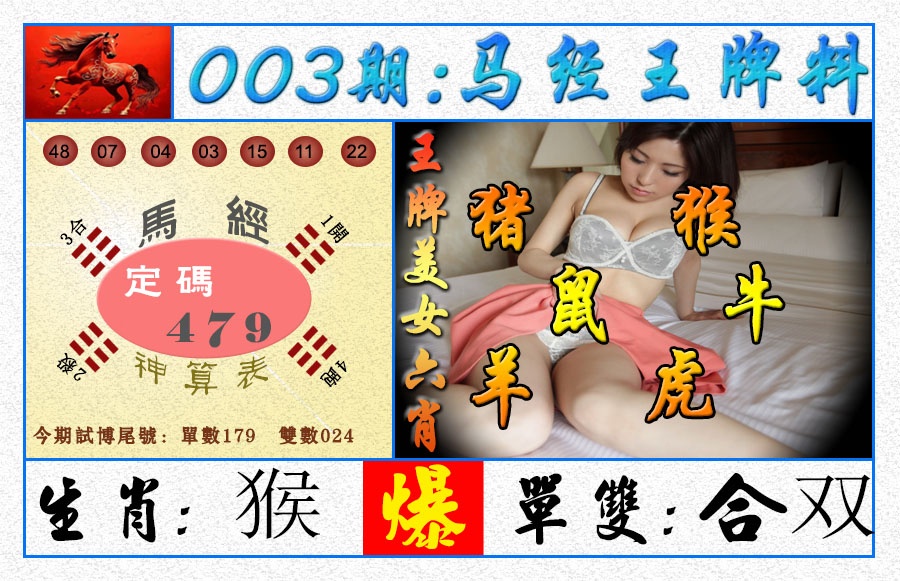 003期王牌料[图]