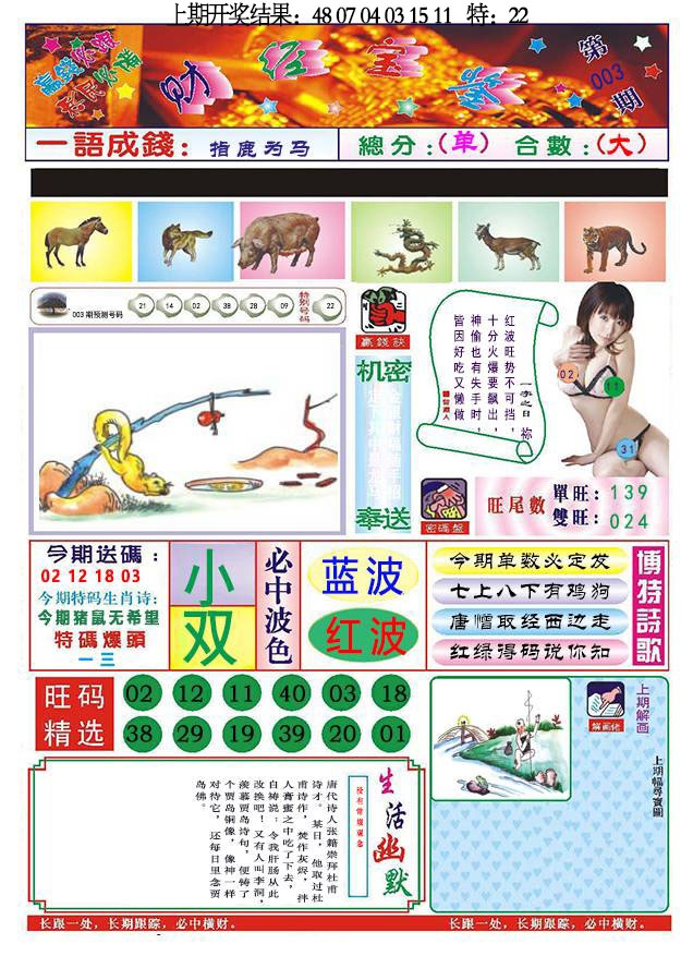 003期118财经宝鉴[图]