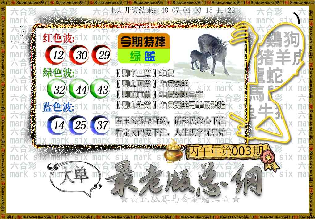 003期最老版总纲[图]