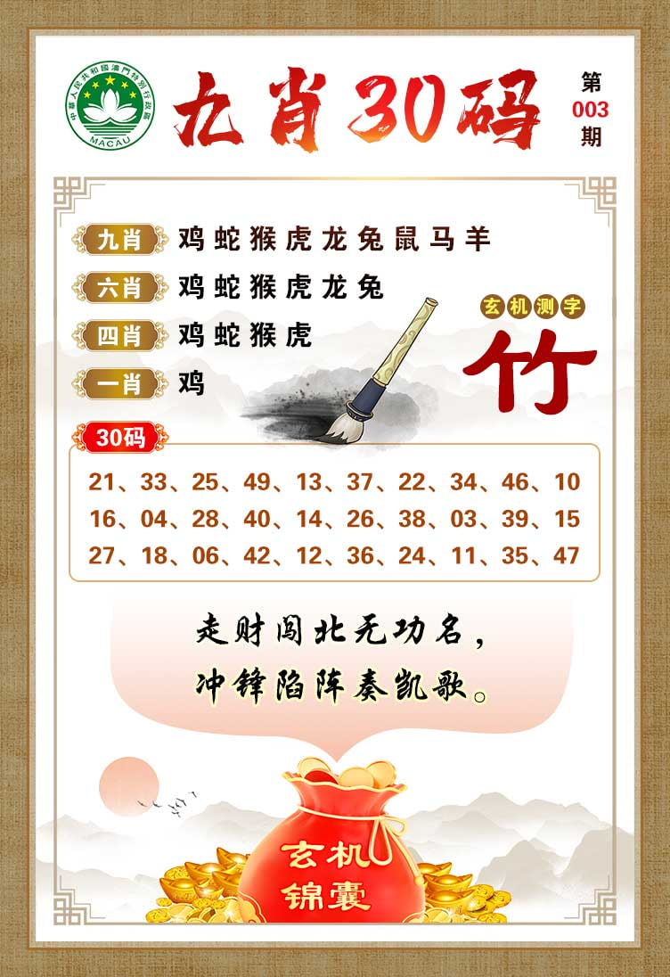 003期九肖30码[图]
