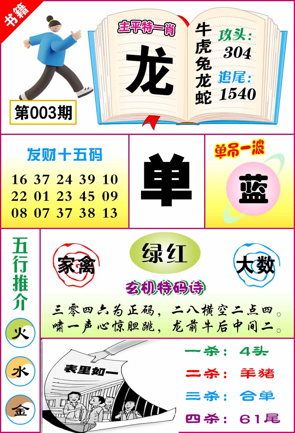 003期澳门钻石十五码[图]