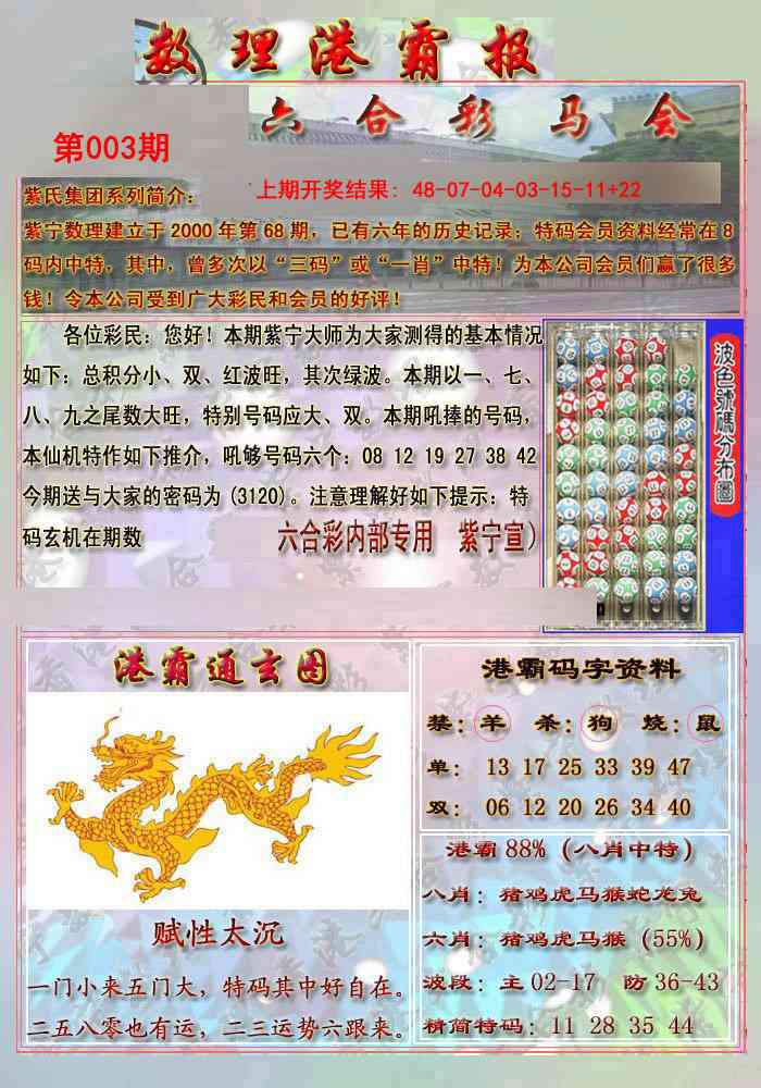 003期港霸报[图]