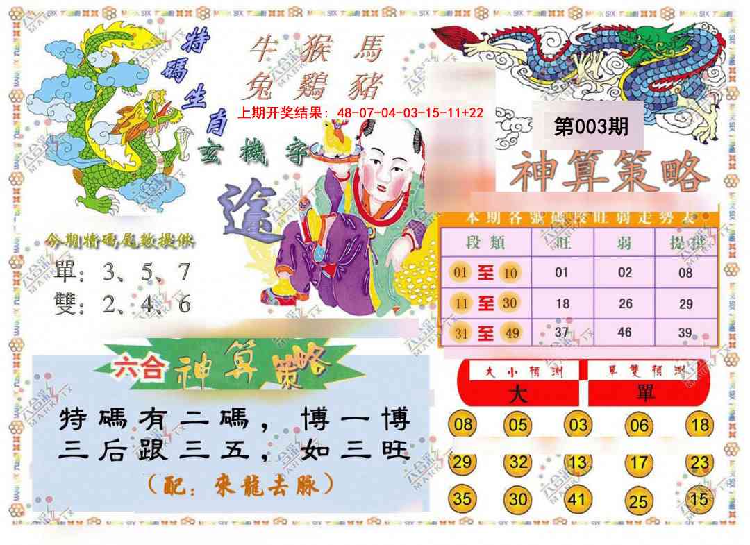 003期神算策略[图]