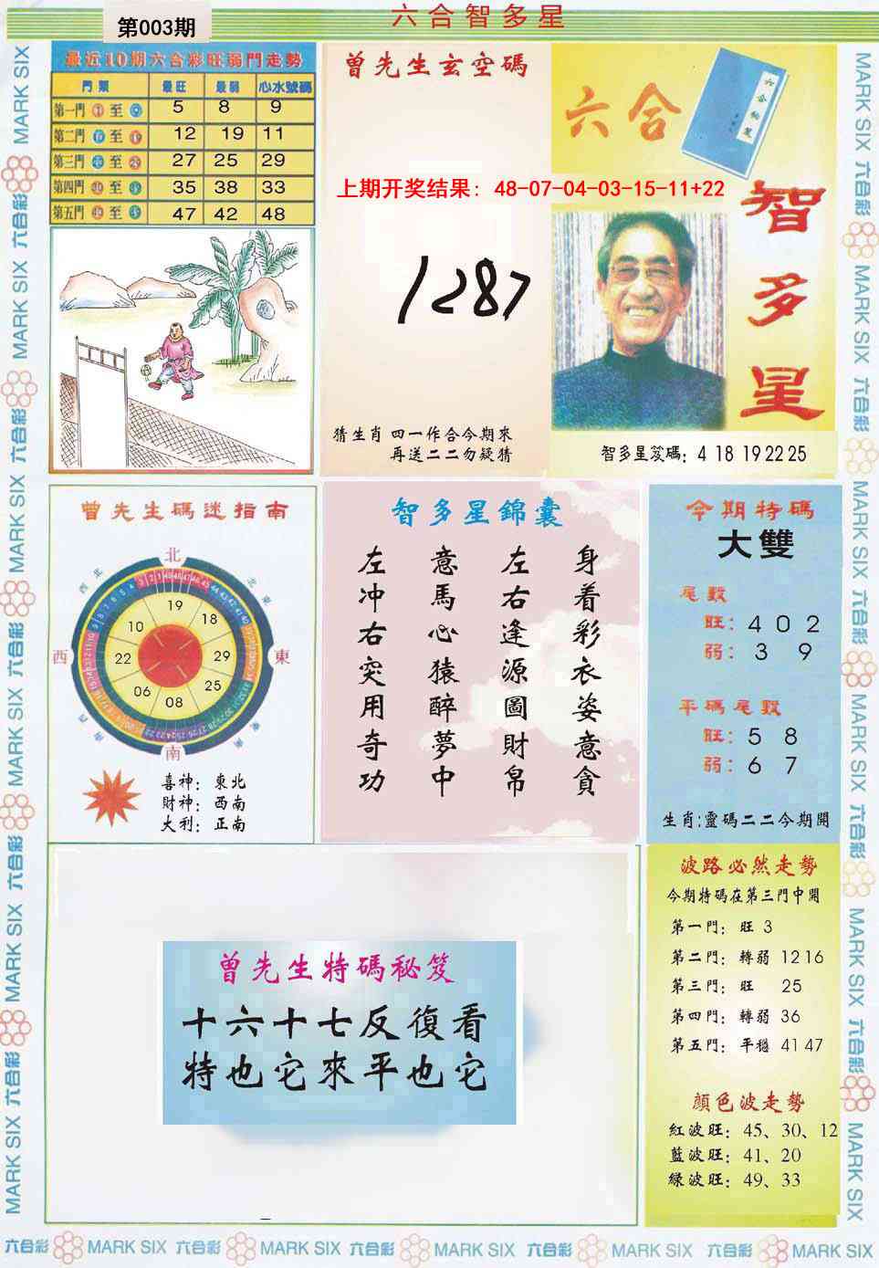 003期六合智多星[图]