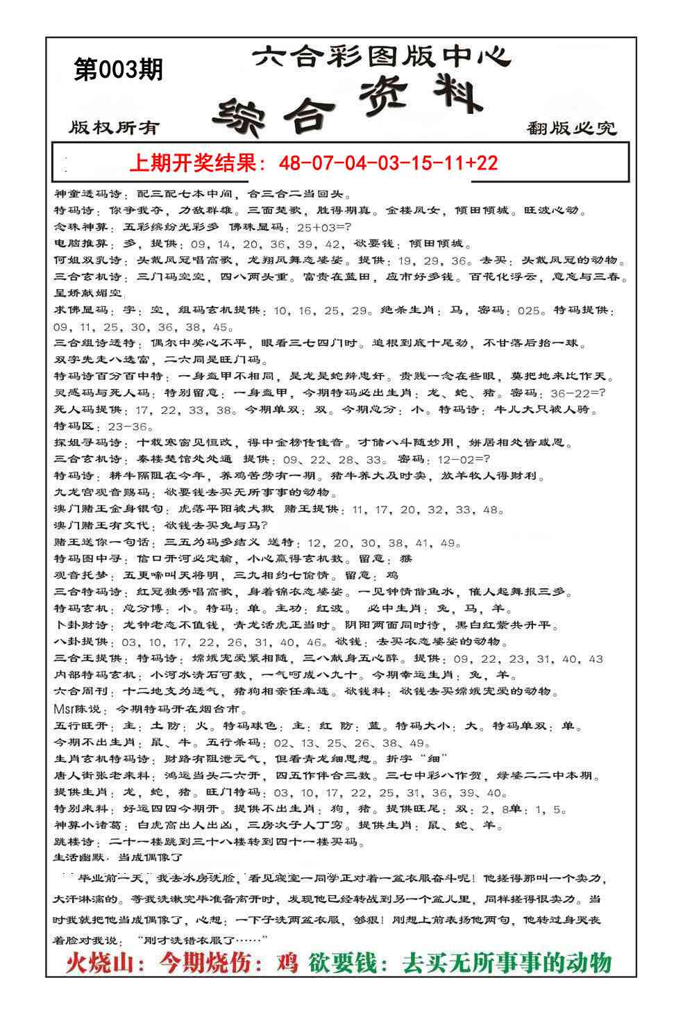 003期内部综合资料[图]
