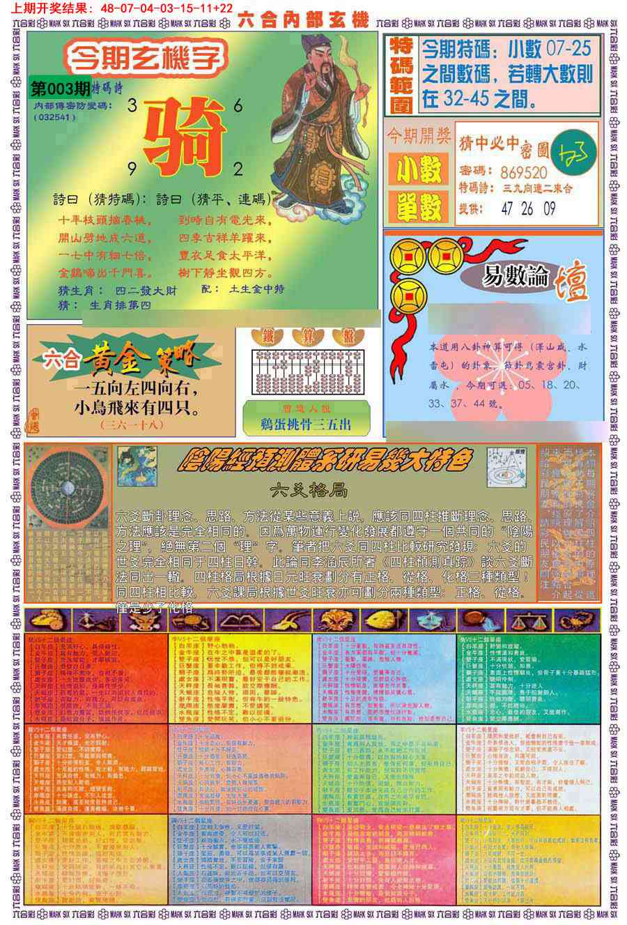 003期(新版)内部玄机B[图]