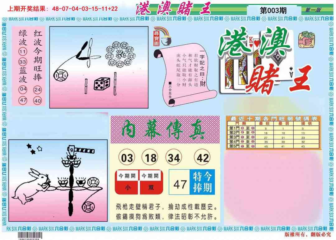 003期港澳赌王A[图]