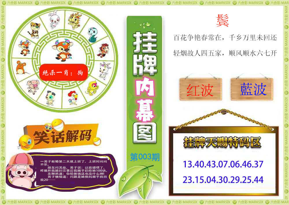 003期挂牌内幕图[图]