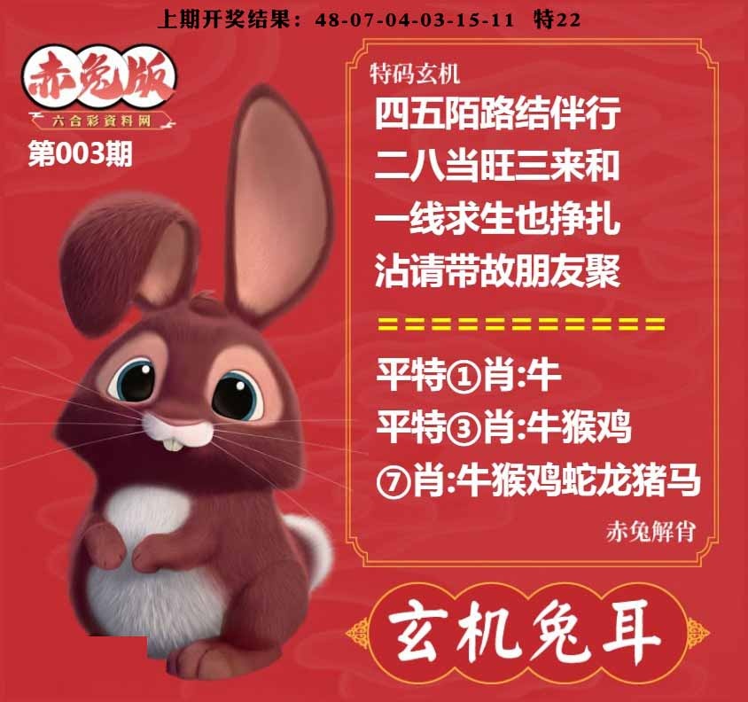 003期玄机兔耳[图]